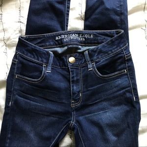 AE Dark blue jeggings